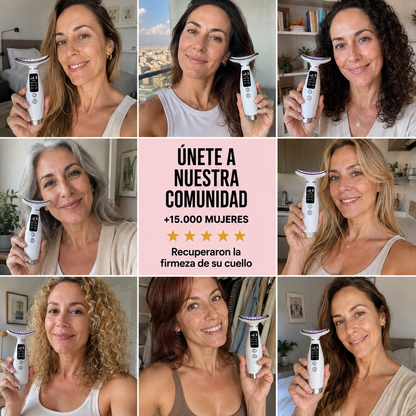 Masajeador Antiedad EMS+LED + Regalo: Bálsamo Coreano y Sérum 24K
