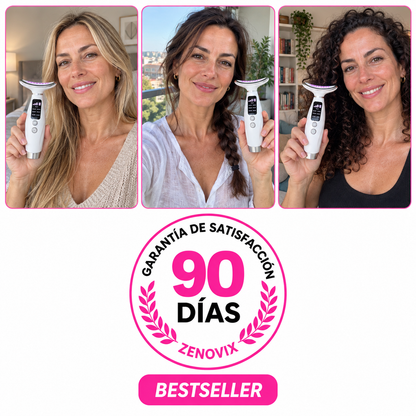 Masajeador Antiedad EMS+LED + Regalo: Bálsamo Coreano y Sérum 24K
