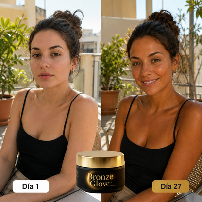 Bronze Glow™ — Sin Manchas Ni Naranja