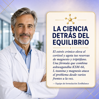 ZenBalance™ – Equilibrio y Calma · 60 Cápsulas