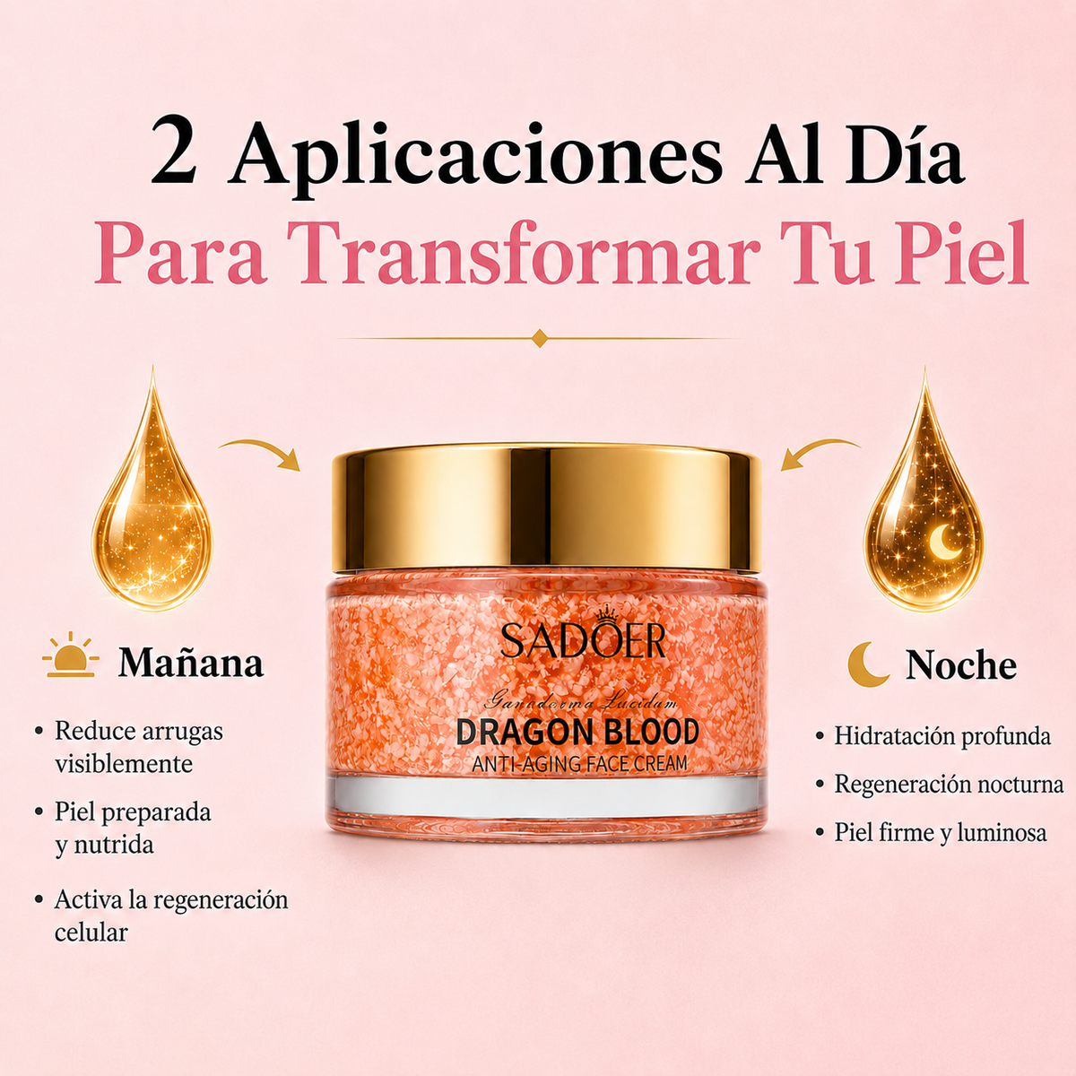Crema Antiedad Sangre de Dragón · Resina de Croton Lechleri